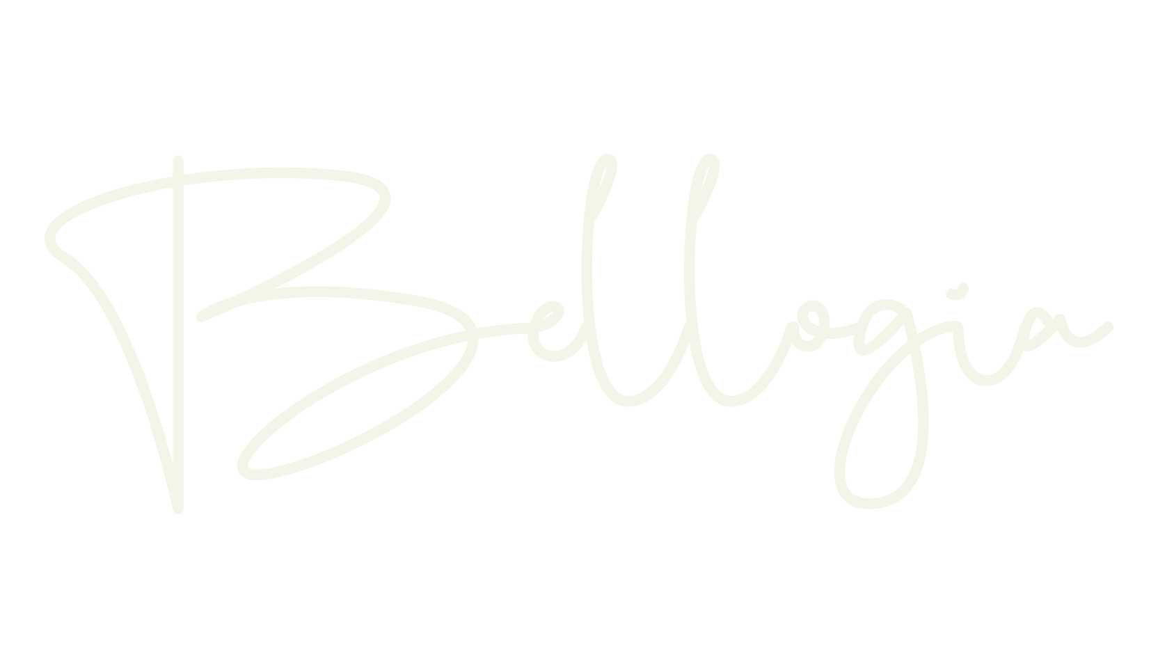 Bellogia, signature font preview