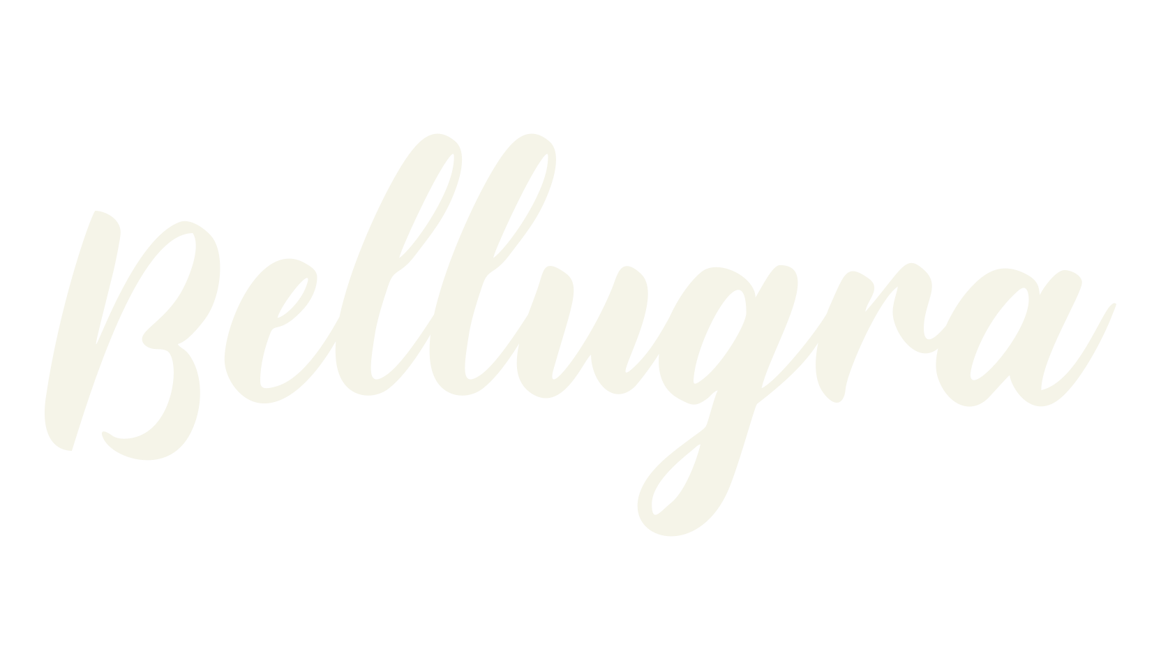 Bellugra, girly font preview