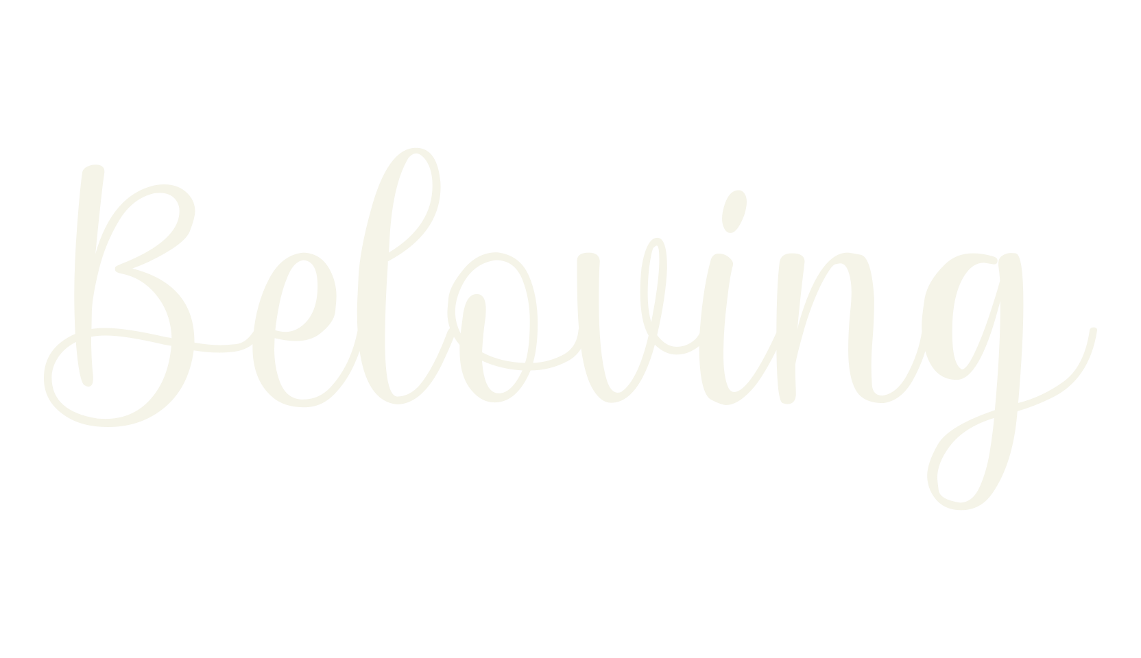 Beloving, calligraphy font preview