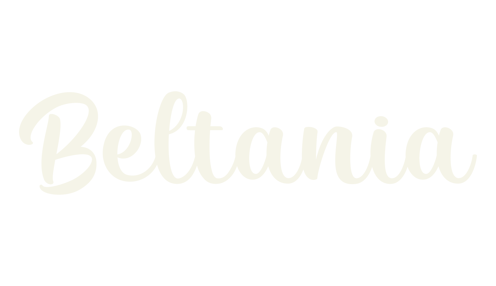 Beltania, calligraphy font preview