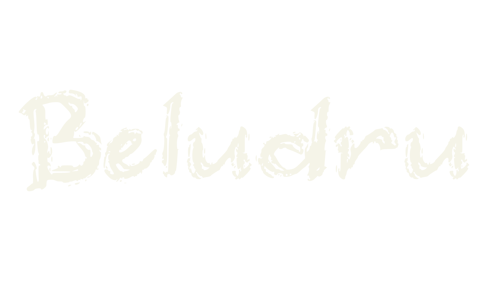 Beludru, cool font preview