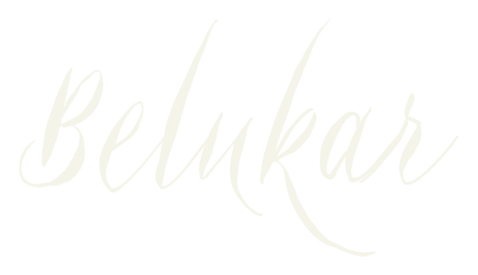 Belukar, fashion script font preview