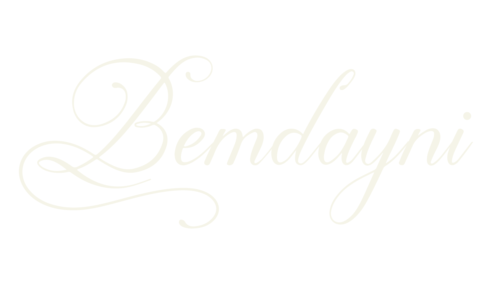 Bemdayni, calligraphy font preview