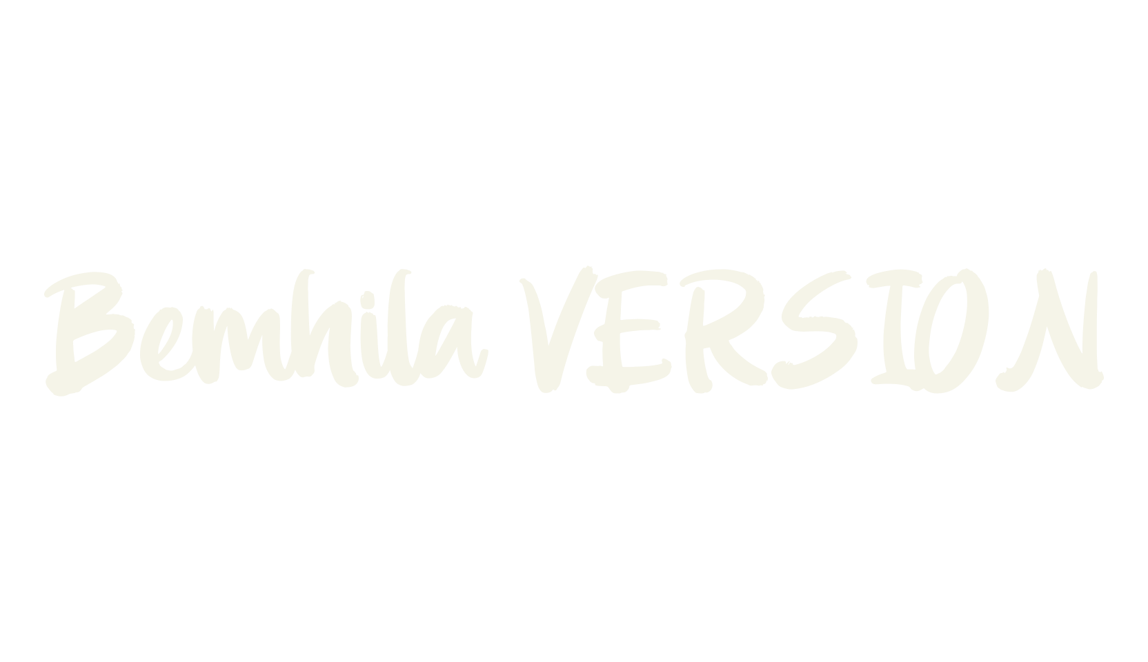 Bemhila VERSION, script font preview