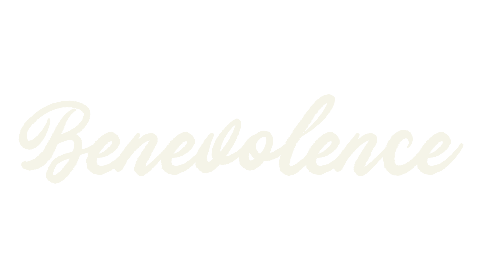 Benevolence, creative font preview