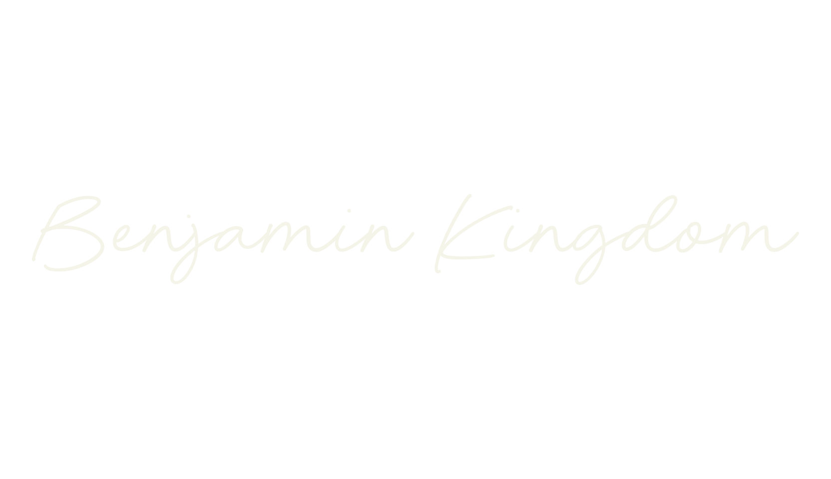 Benjamin Kingdom, handwriting font preview