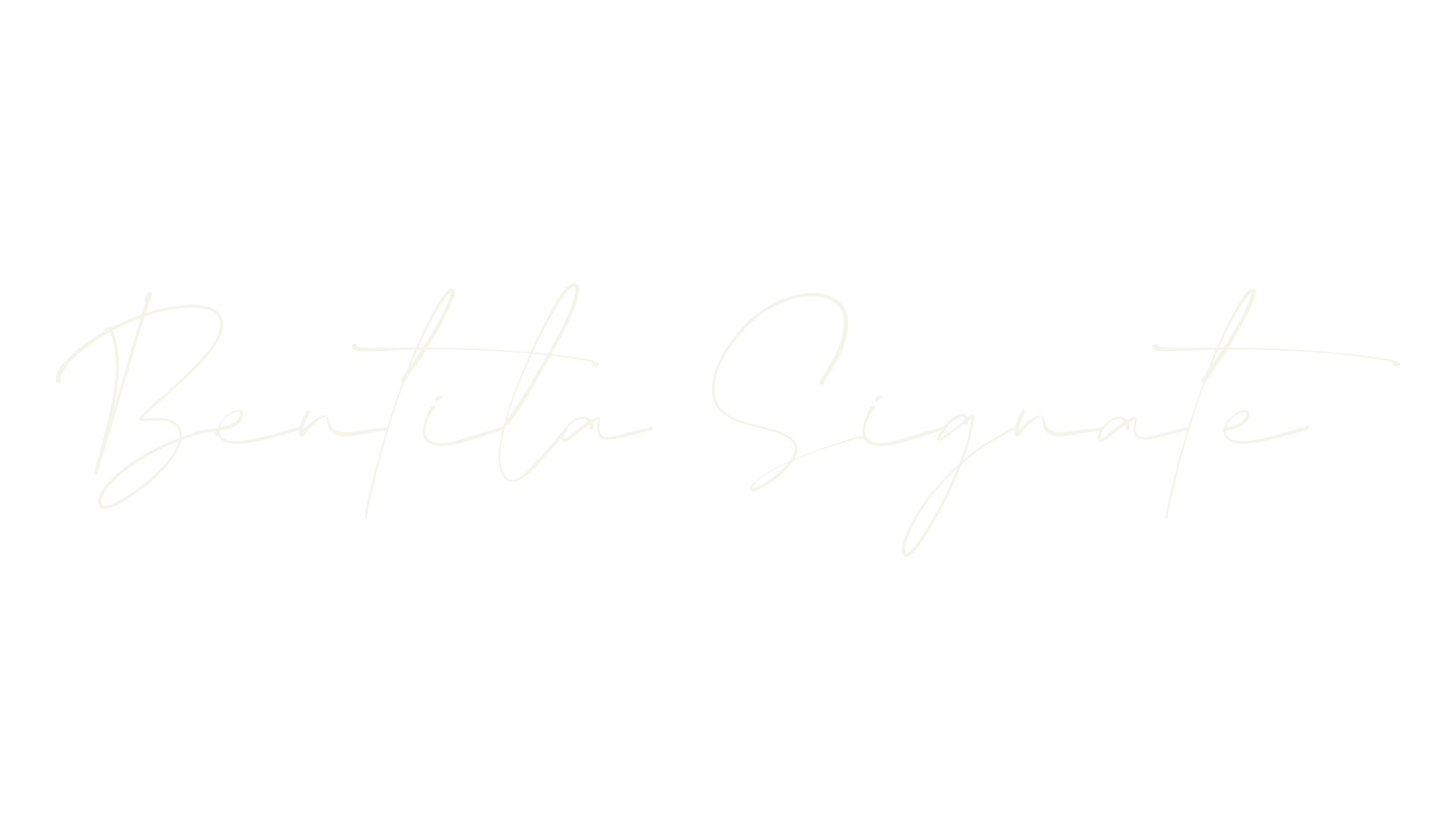 Bentila Signate, signature font preview