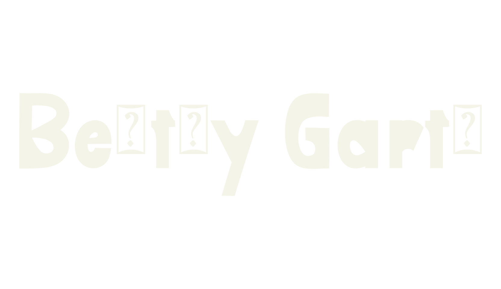 Bently Garth, procreate font preview