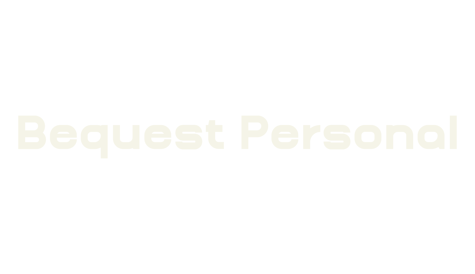 Bequest Personal, sans serif font preview