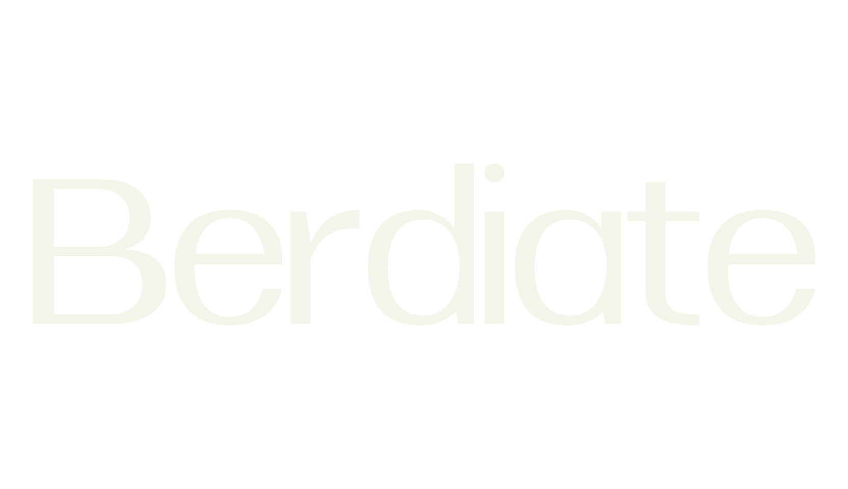 Berdiate, sleek font preview