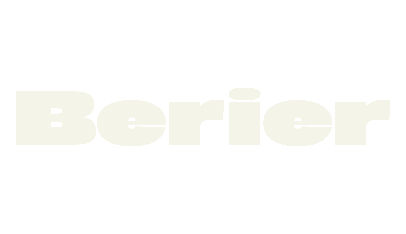 Berier, sans font preview