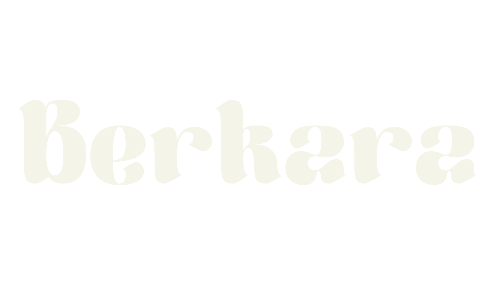 Berkara, bold font preview