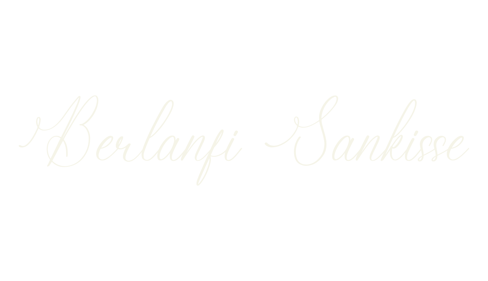 Berlanfi Sankisse, script font preview