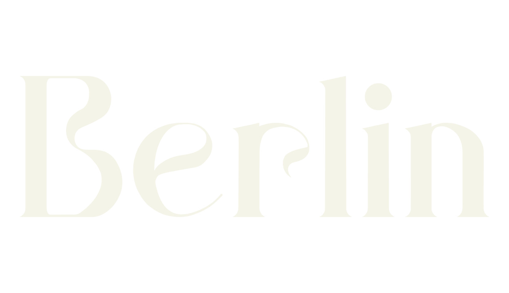 Berlin, serif font preview