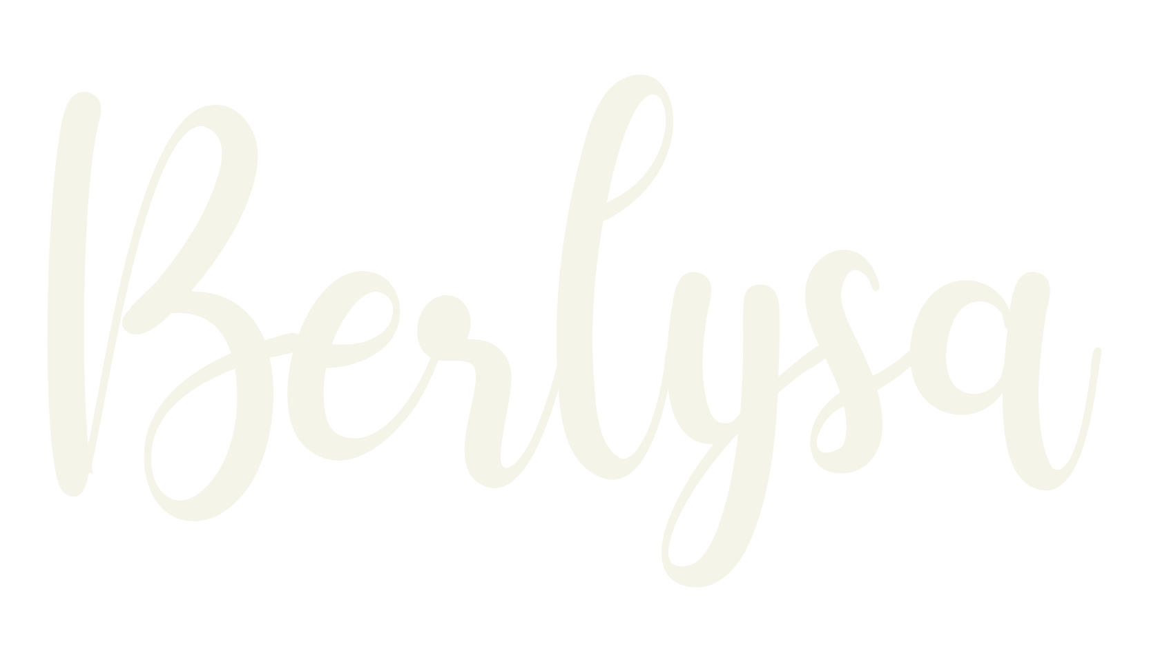 Berlysa, script font preview