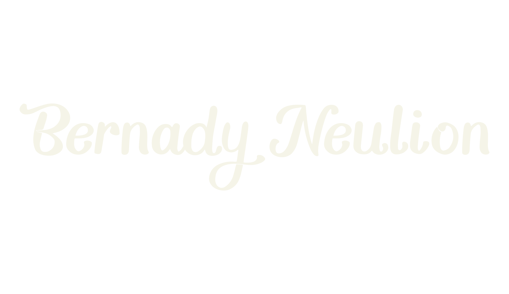Bernady Neulion, calligraphy font preview