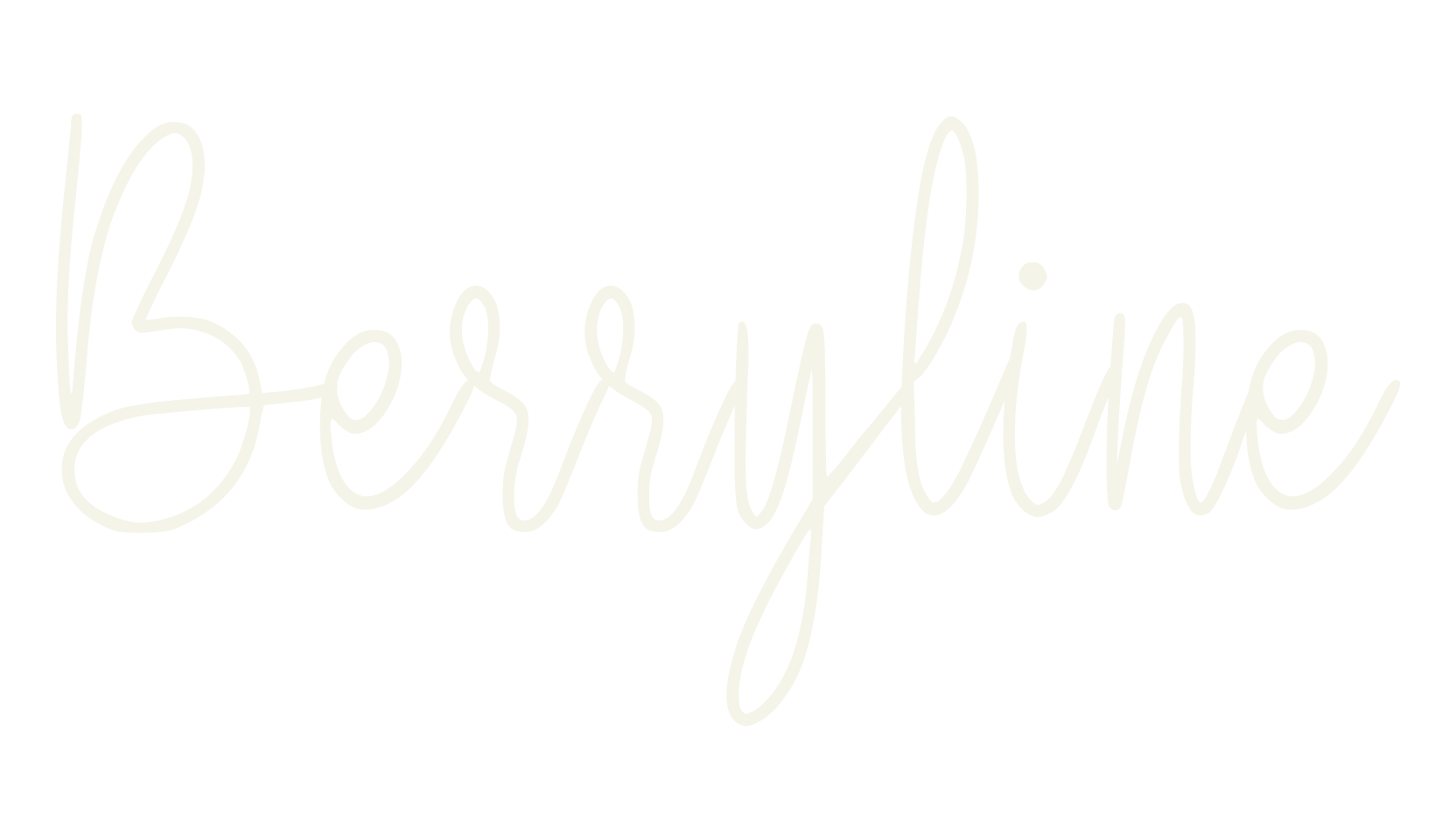Berryline, lettering font preview