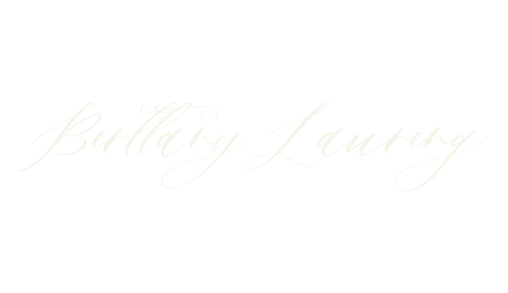 Berttany Laureng, calligraphy font preview
