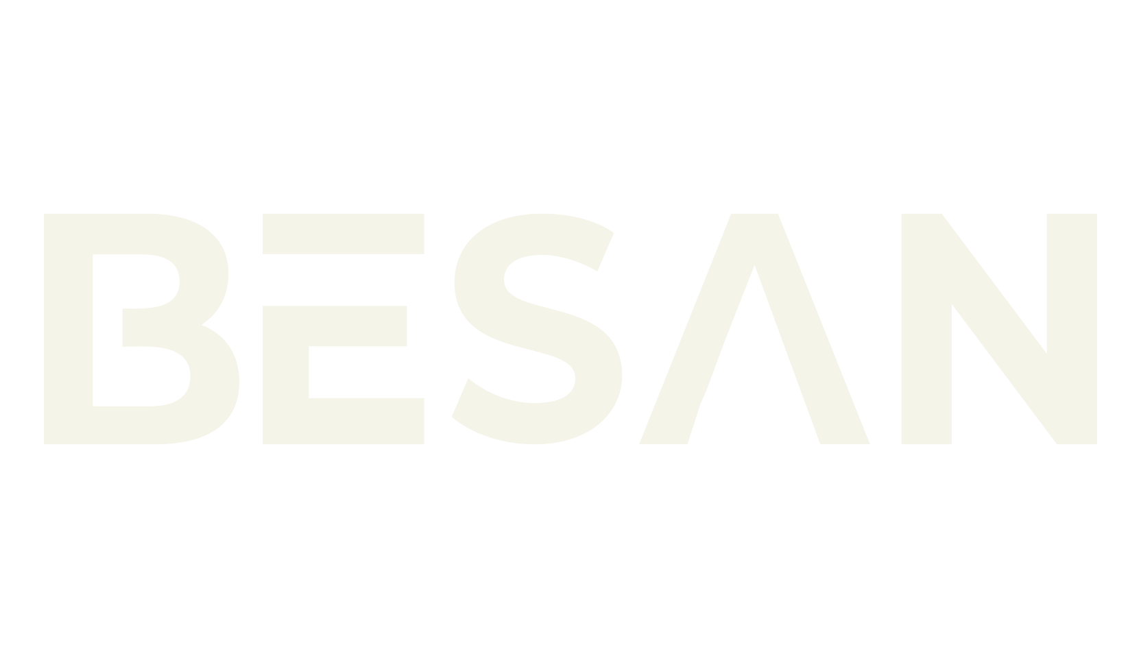 BESAN, cool font preview
