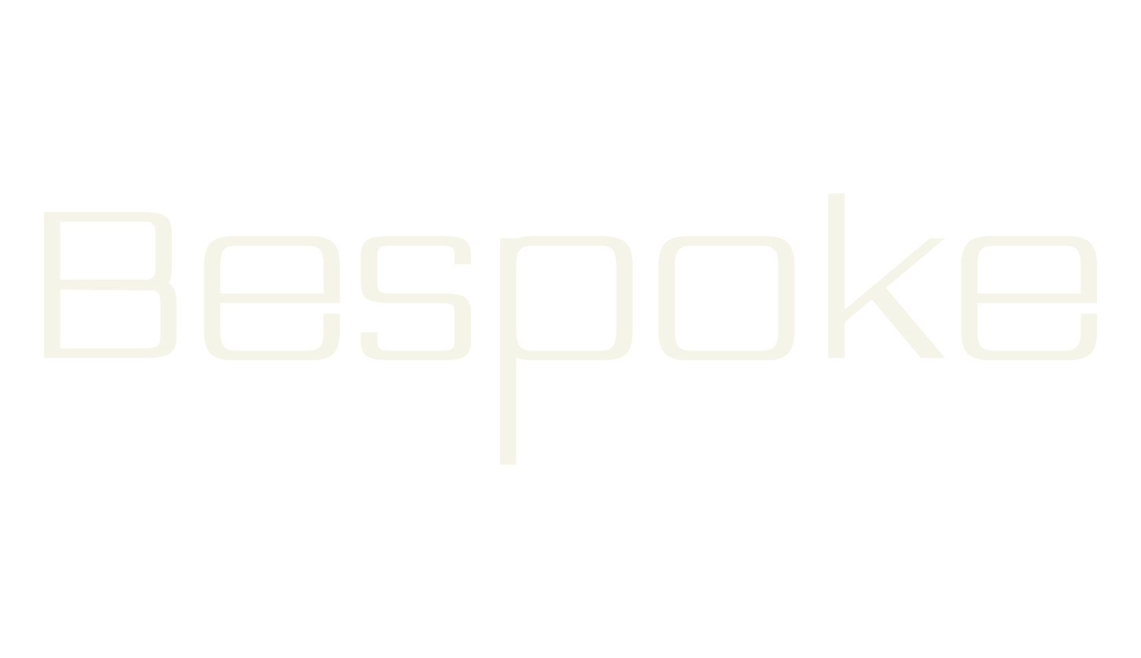 Bespoke, space font preview