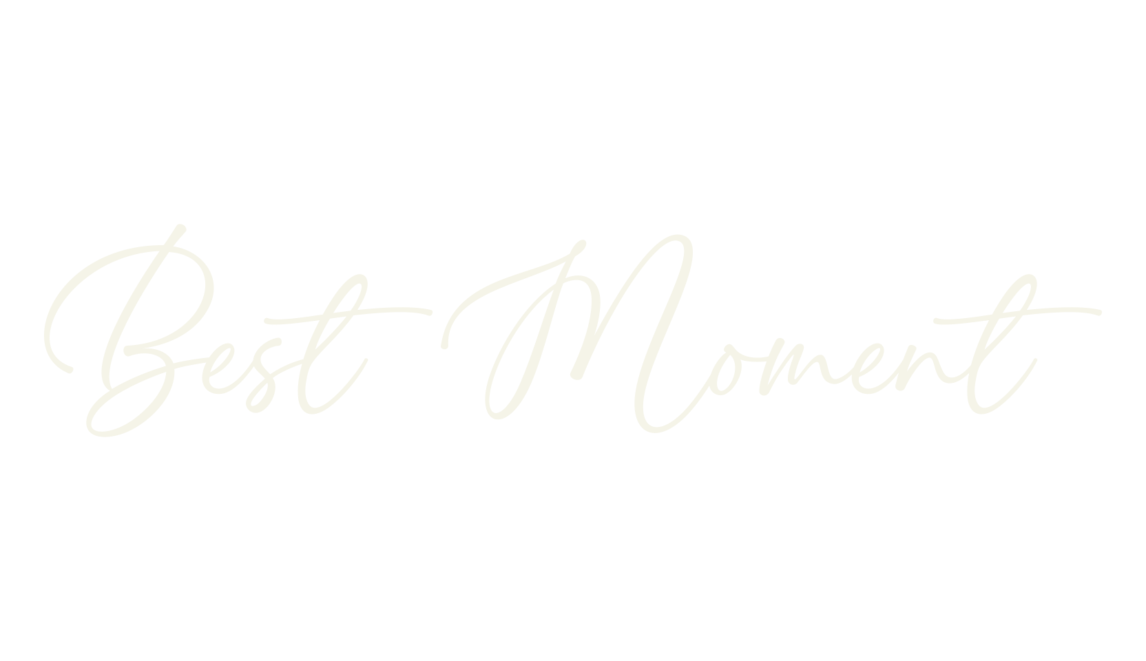 Best Moment, fashion script font preview