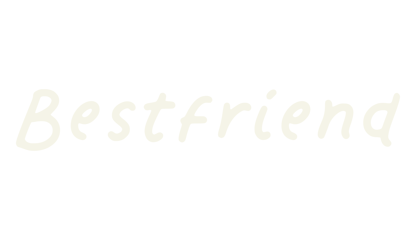 Bestfriend, fancy font preview