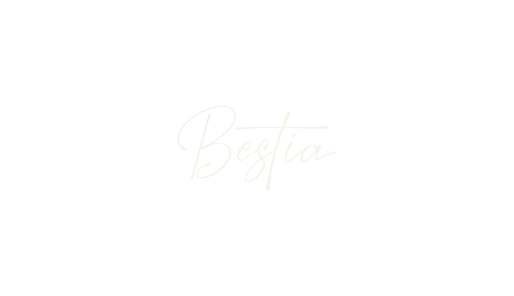 Bestia, calligraphy font preview