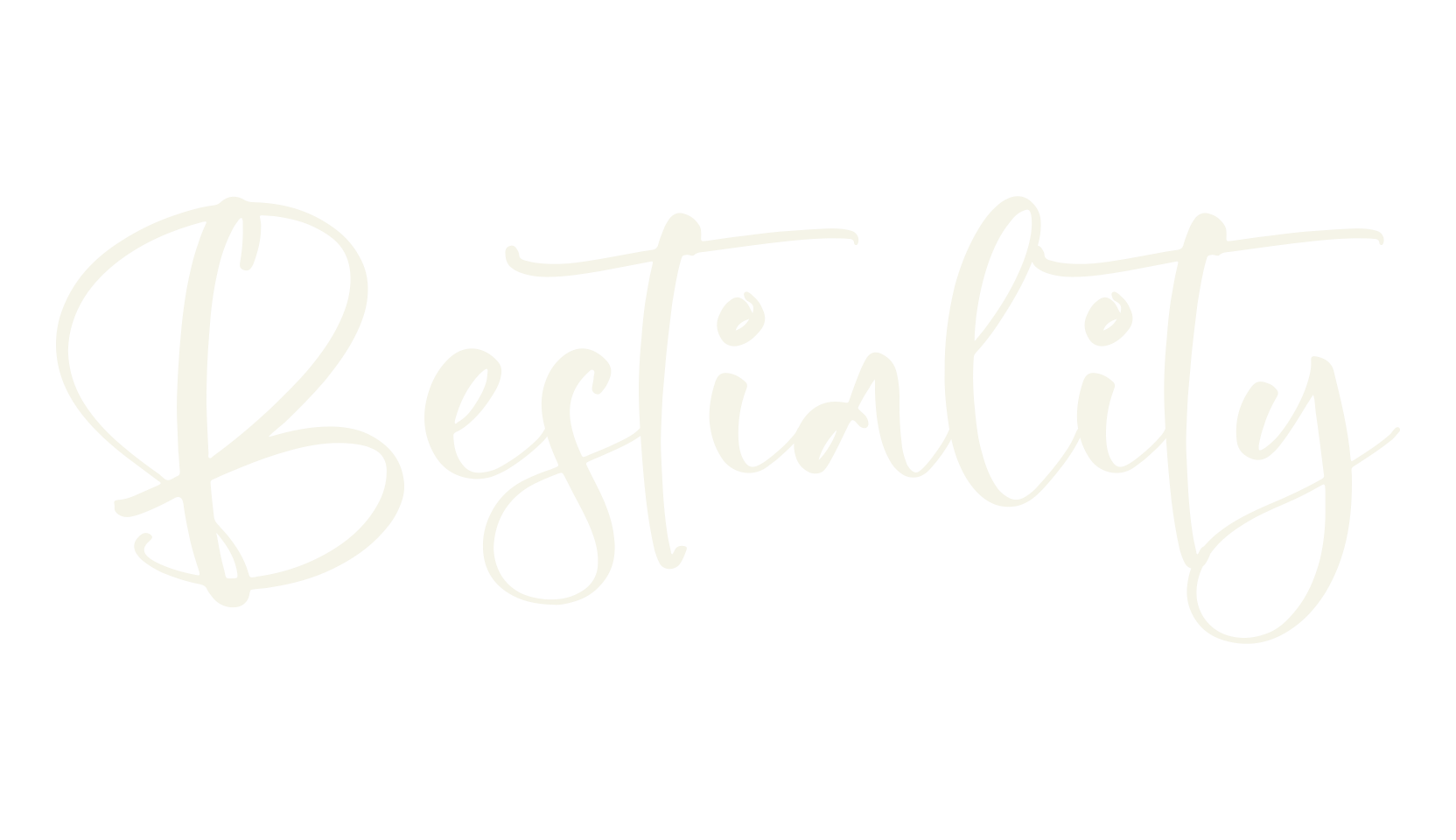Bestiality, script font preview
