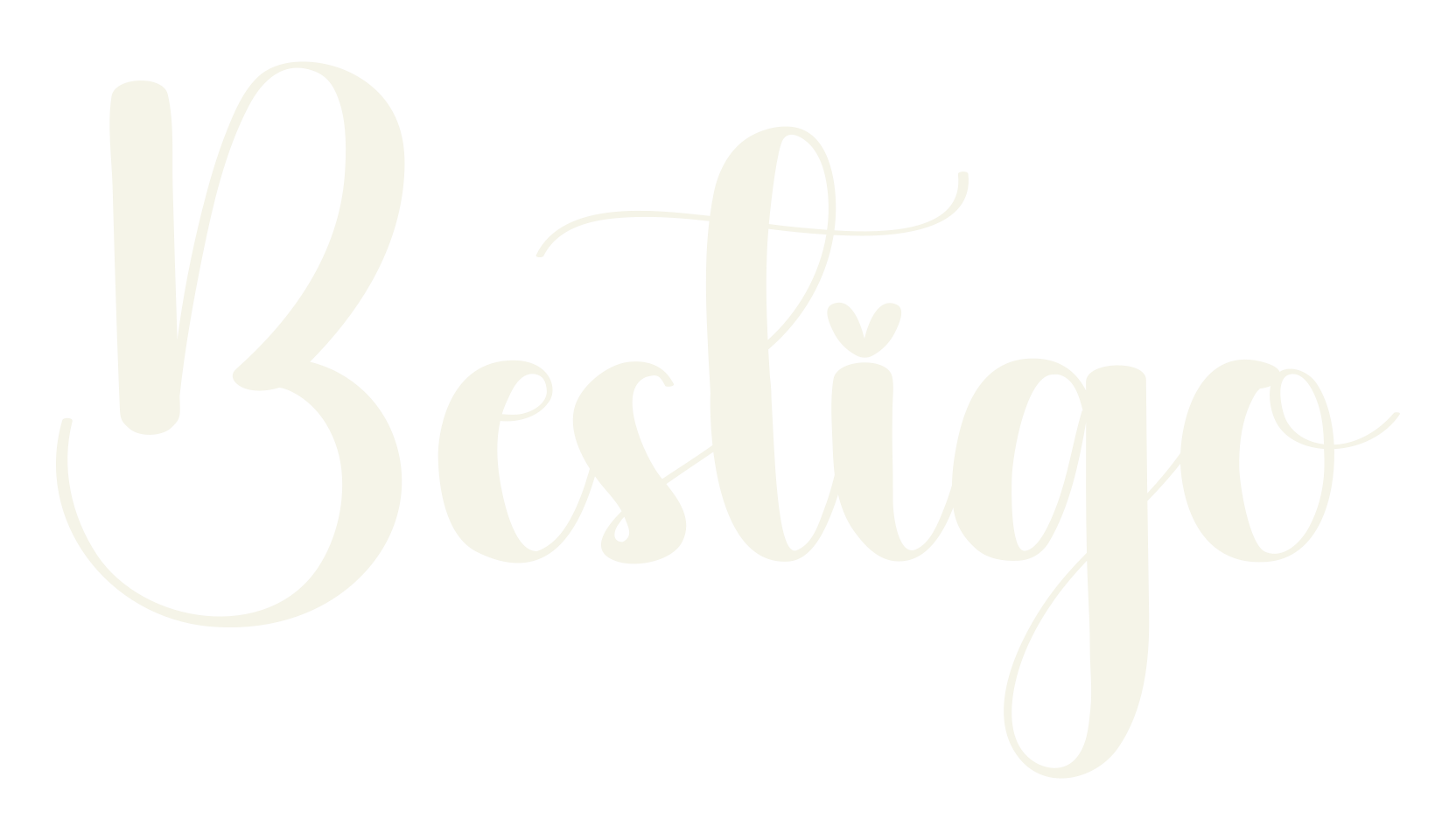Bestigo, calligraphy font preview