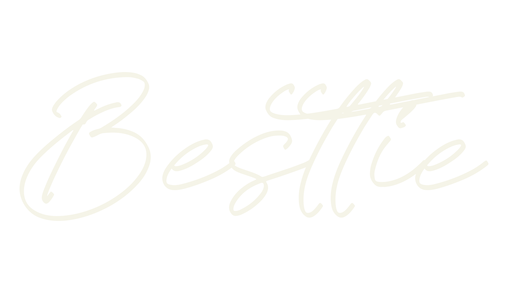 Besttie, calligraphy font preview