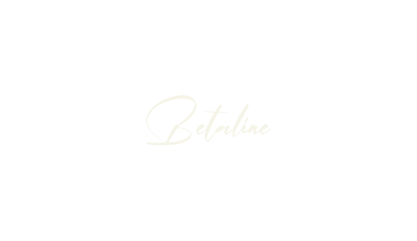 Betaline, brand font preview