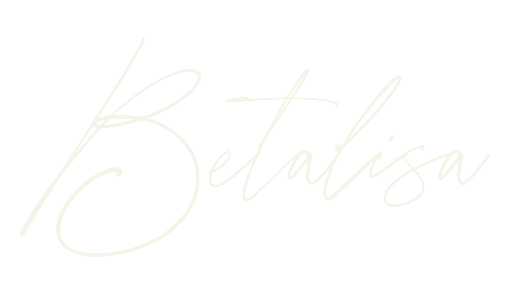 Betalisa, minimalist font preview