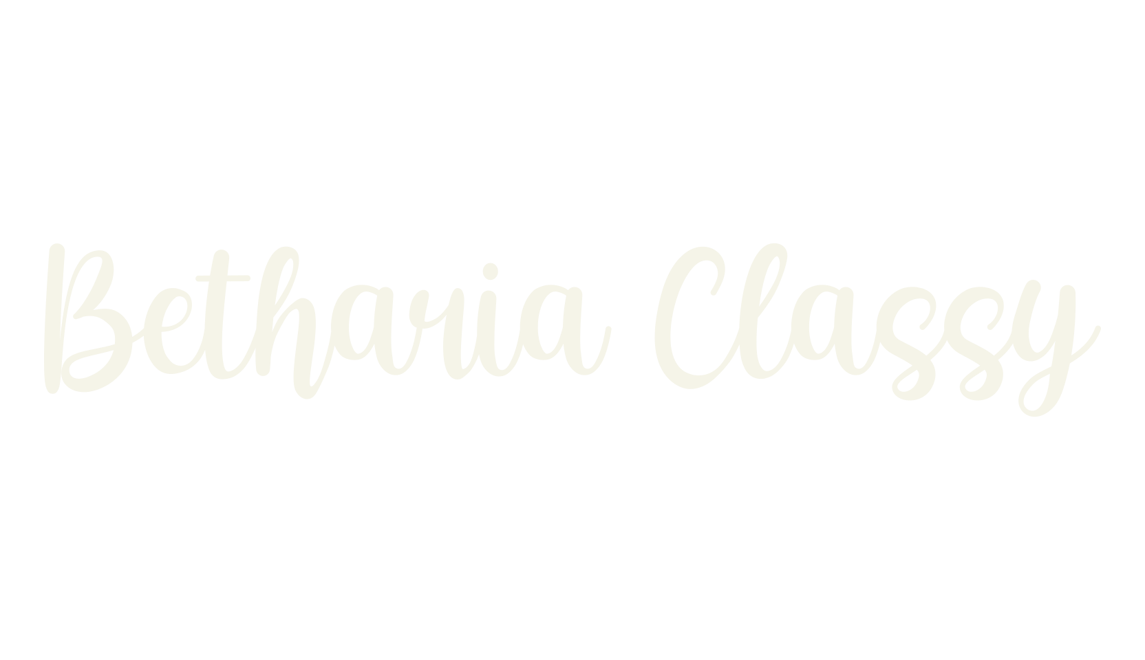 Betharia Classy, hand drawn font preview