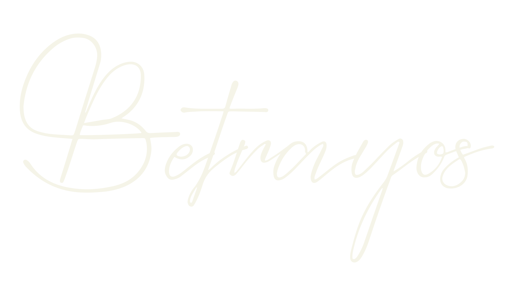 Betrayos, fancy font preview