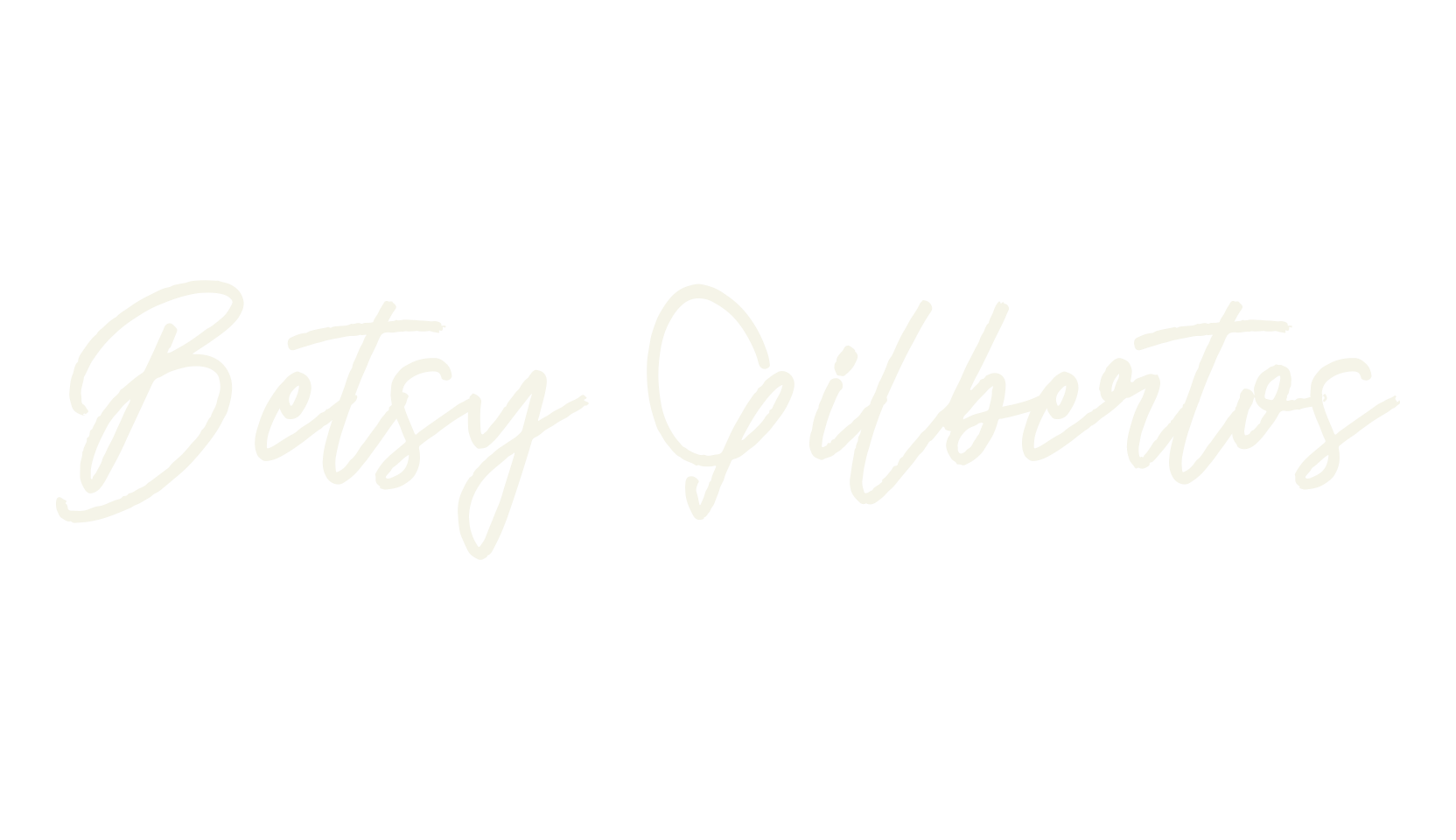 Betsy Gilbertos, script font preview