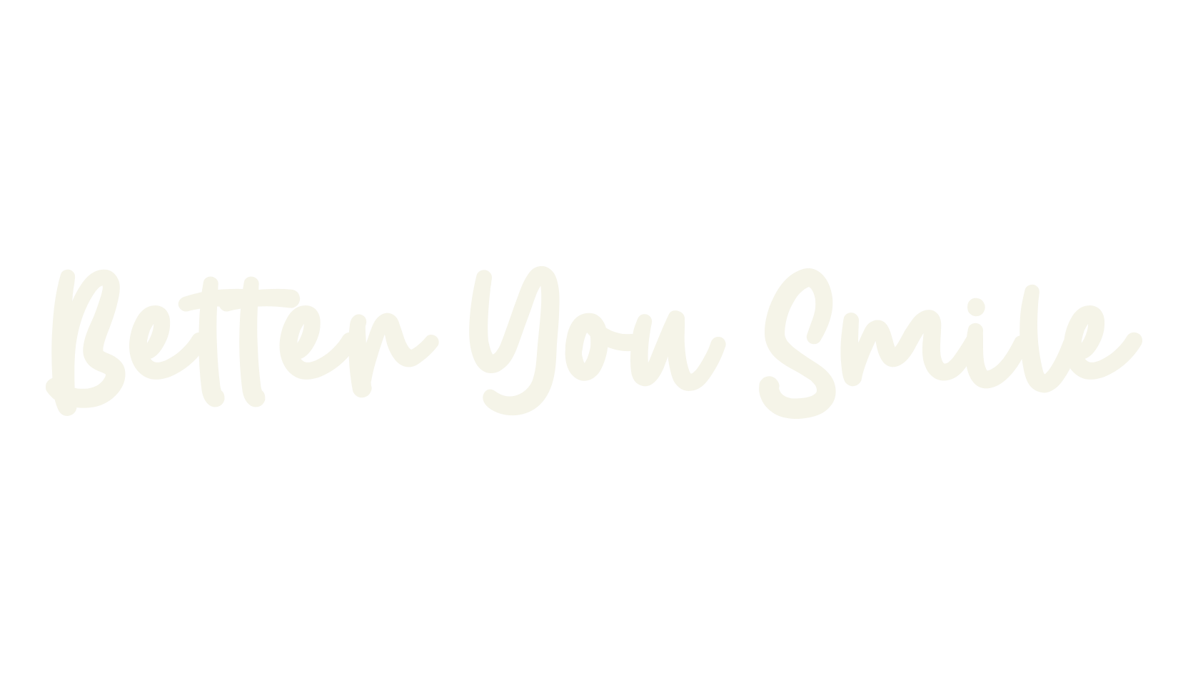 Better You Smile, cursive font preview