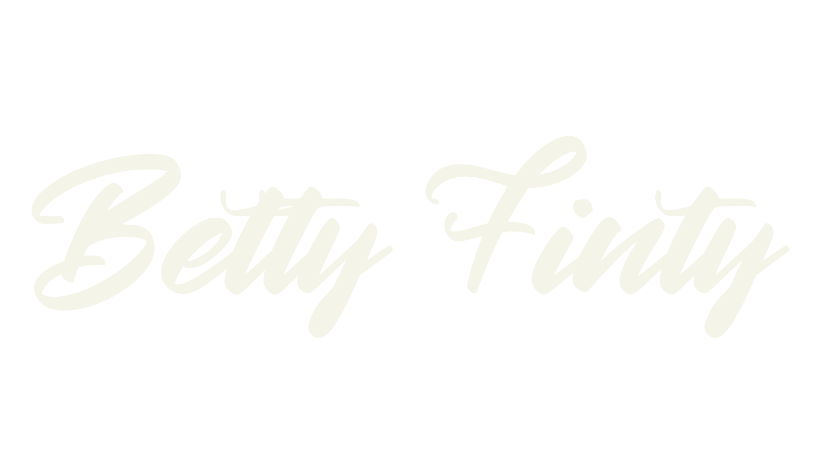 Betty Finty, 80s font preview