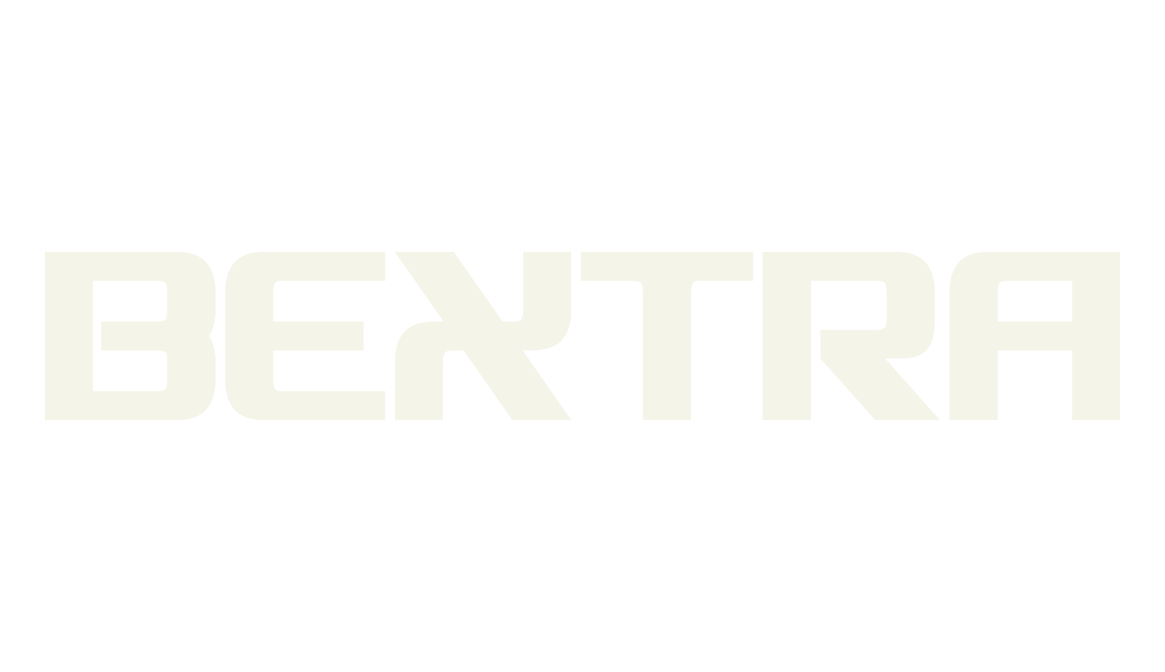 BEXTRA, sports font preview