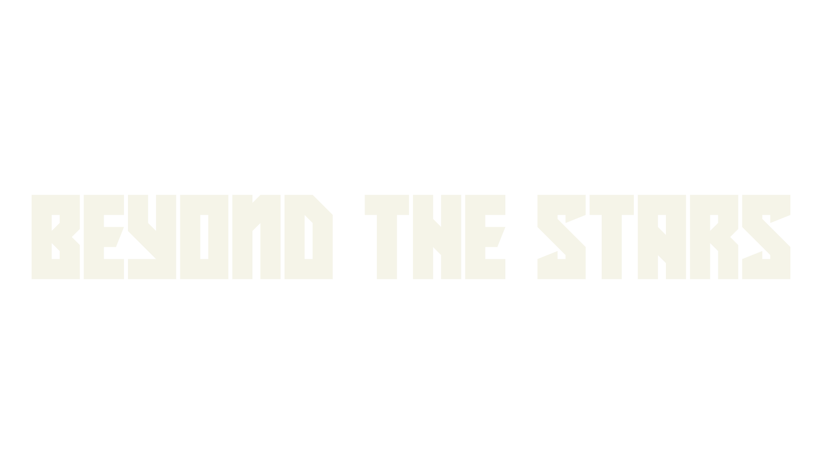Beyond The Stars, display market font preview