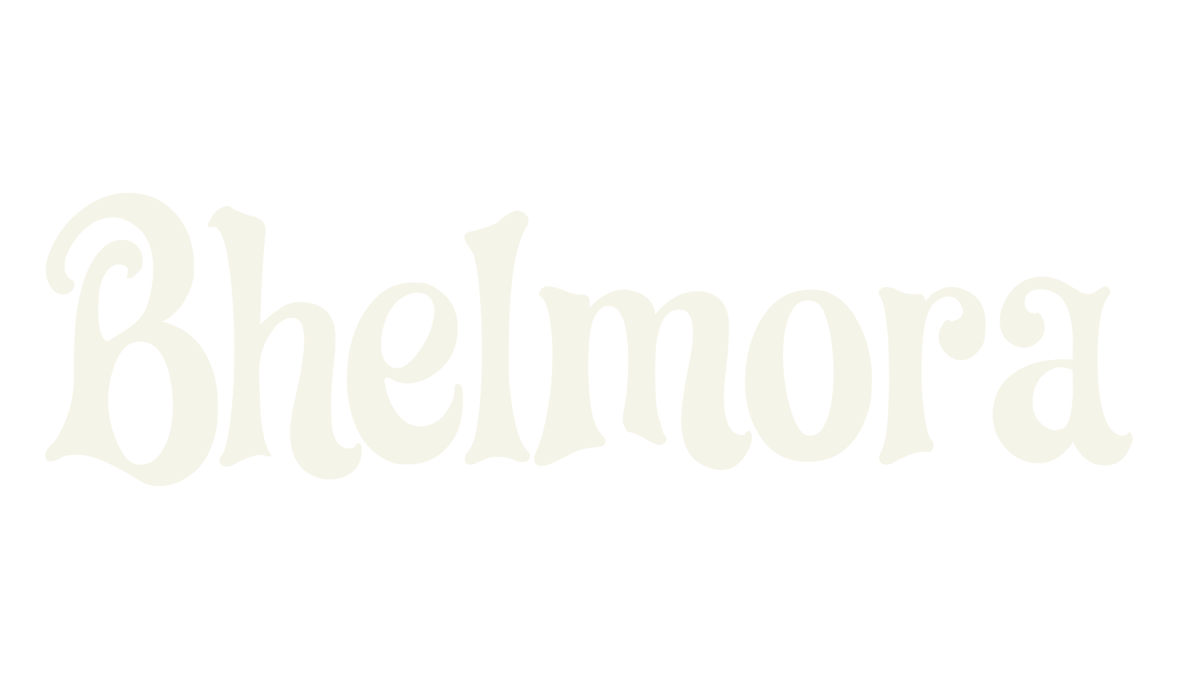 Bhelmora, flower font preview