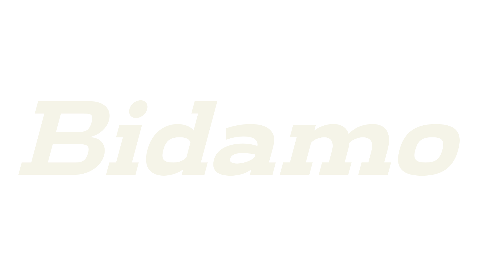 Bidamo, serif font preview