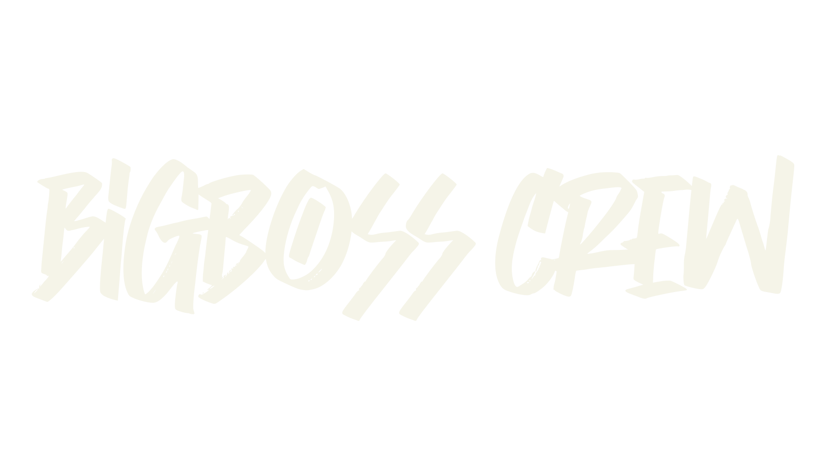 Bigboss Crew, graffiti font preview