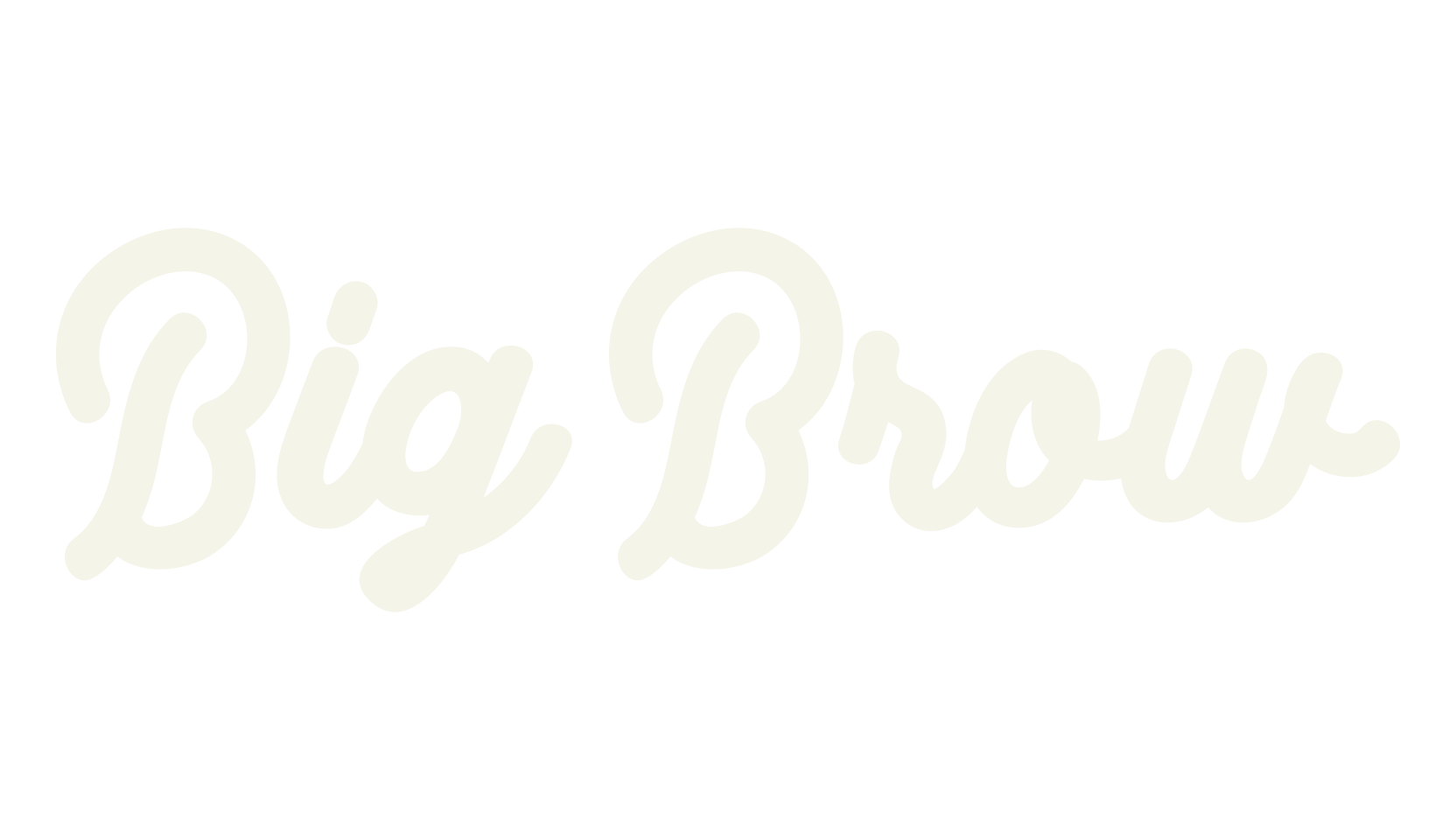 Big Brow, retro font preview