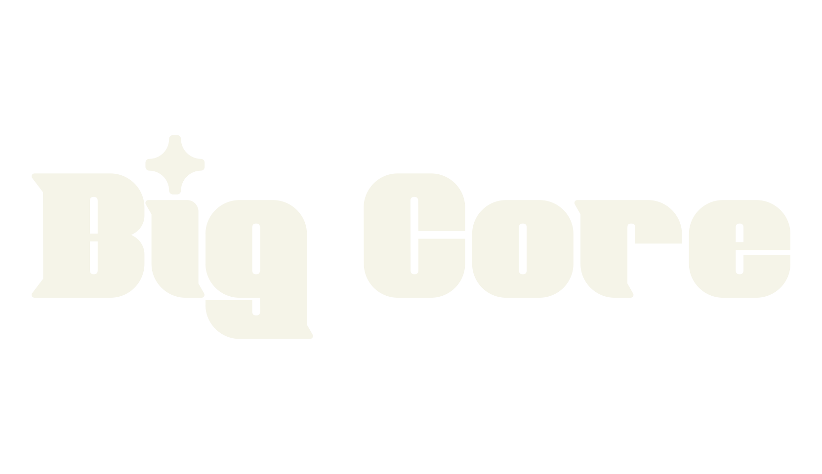 Big Core, display market font preview