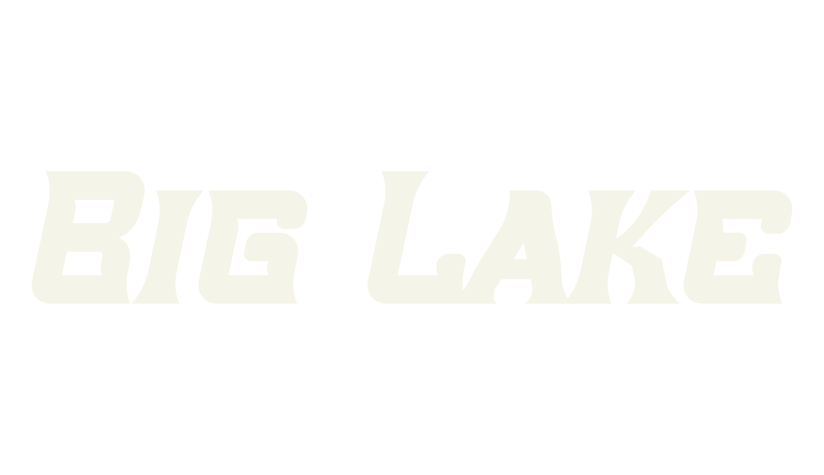 Big Lake, bold font preview