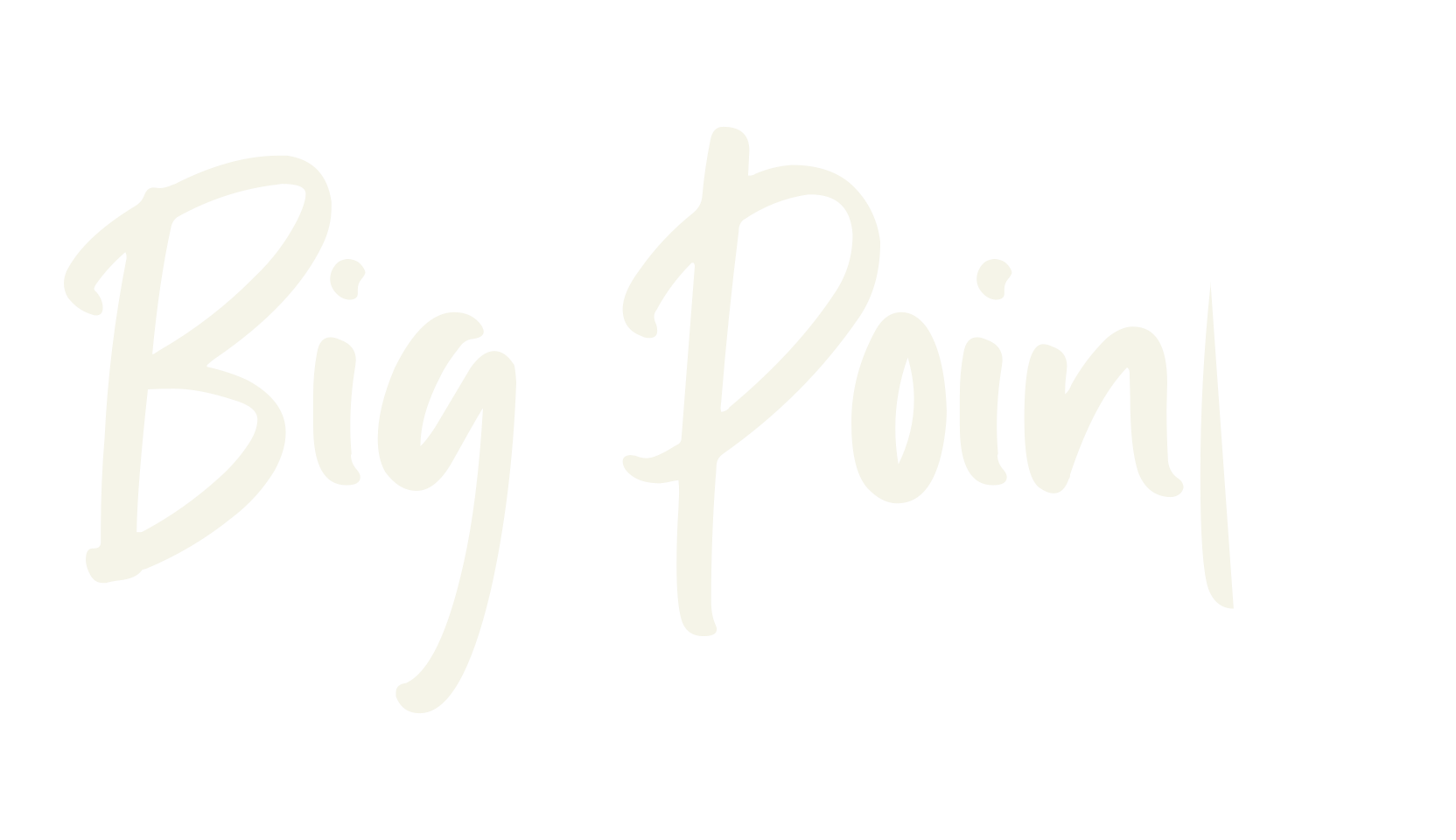 Big Points, modern font preview