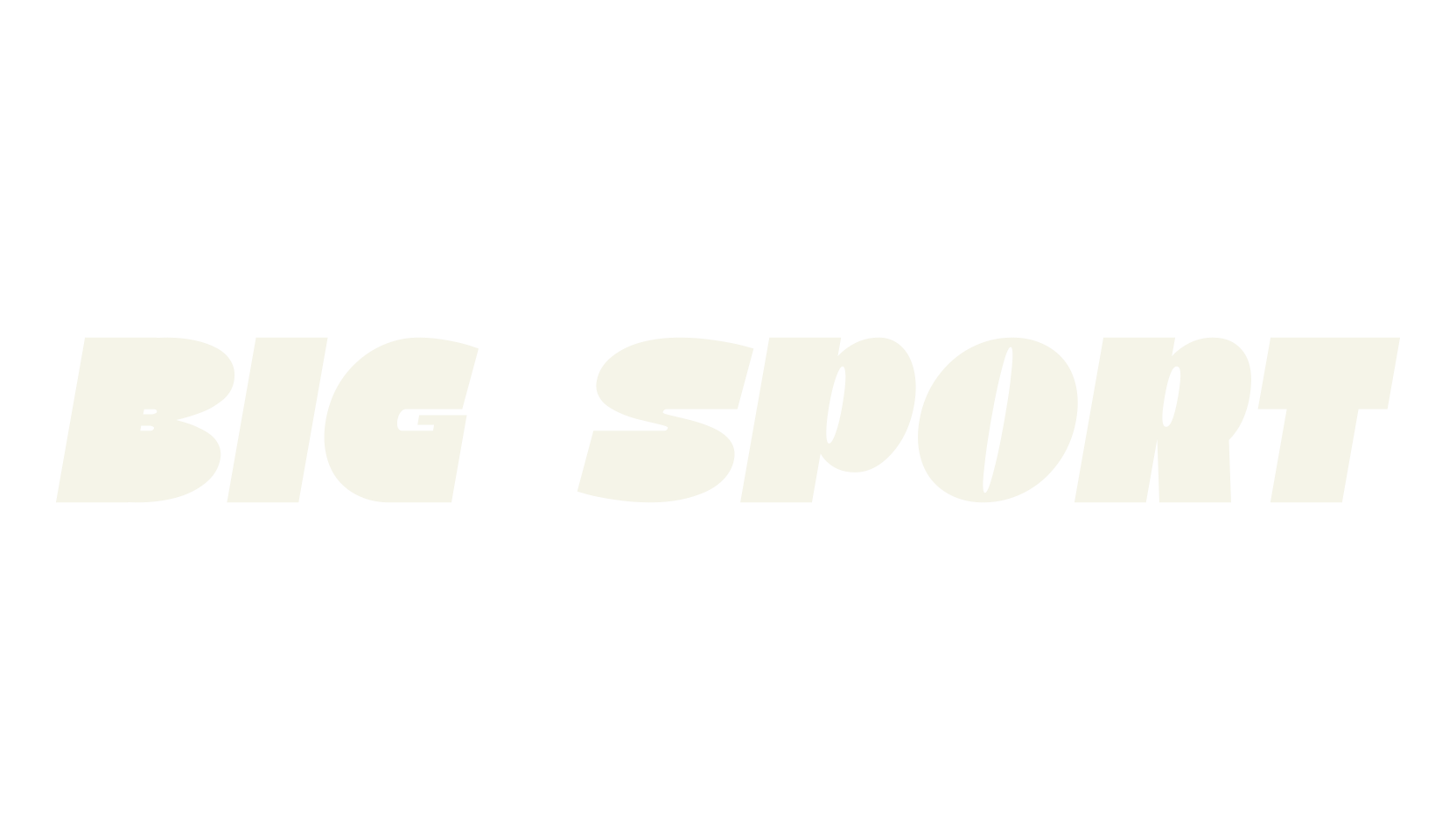 Big Sport, sports font preview