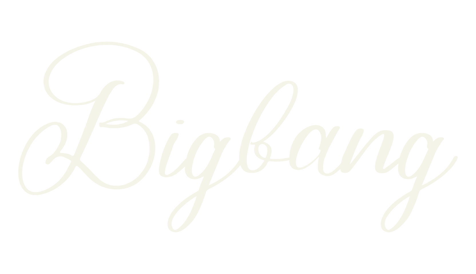 Bigbang, monogram font preview