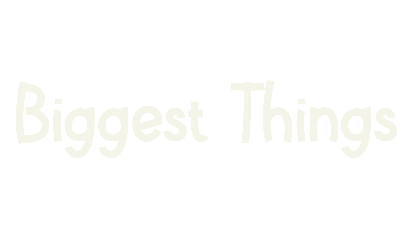 Biggest Things, autumn font preview