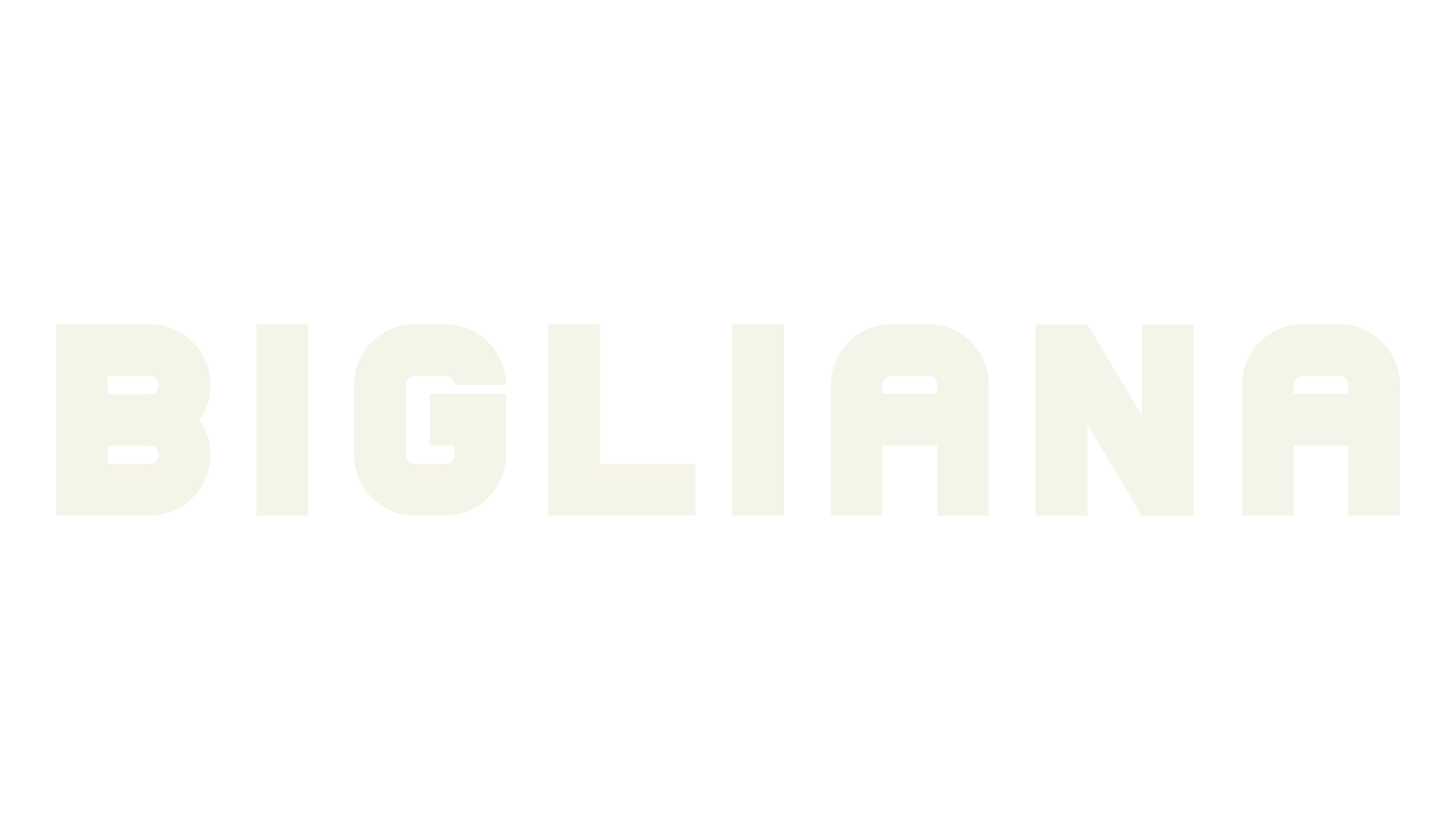 Bigliana, 3d font preview